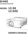 Icon of LC-SX6 Owners Manual